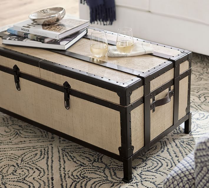 Ludlow Trunk Coffee Table Pottery Barn