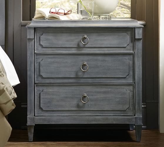 Jenny 3 Drawer Nightstand Pottery Barn
