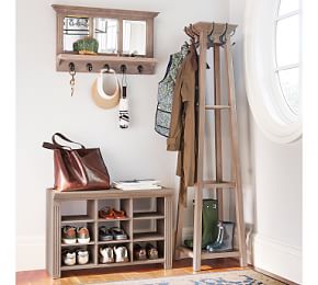 entryway barn potterybarn cantinhos inspiradores hooks entrada mudroom cubby ag7