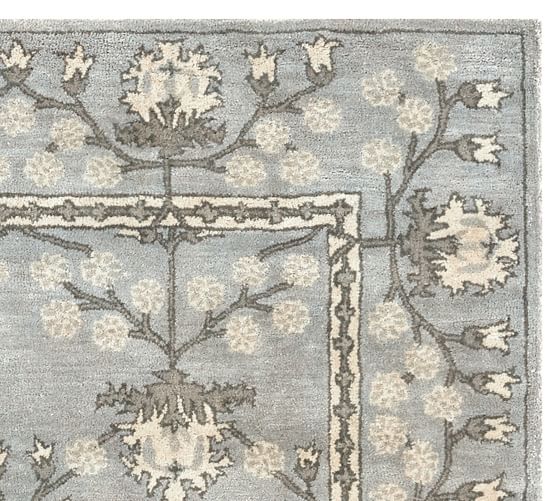 Blue Multi Kennedy Persian Rug Pottery Barn