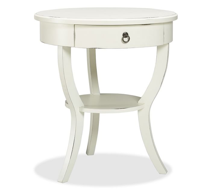 Carrie Pedestal Nightstand Pottery Barn
