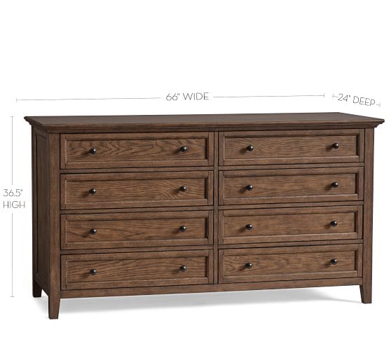 Hudson 8 Drawer Extra Wide Dresser Pottery Barn