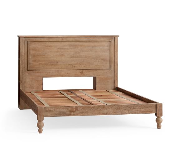 Astoria Storage Headboard Platform Bed Pottery Barn