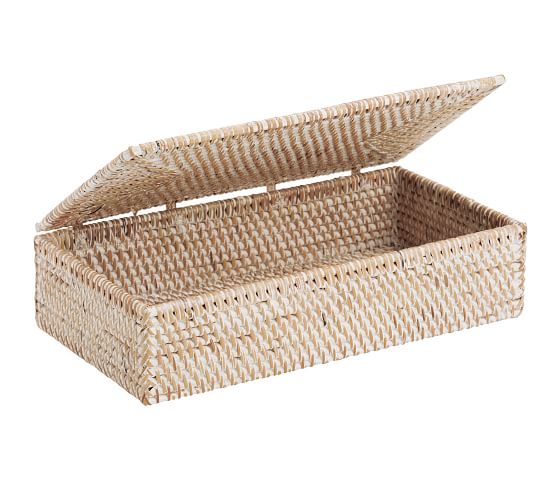 Tava Woven Office Accessories Whitewash Pottery Barn