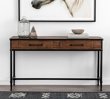 Juno 54 Reclaimed Wood Console Table Pottery Barn Juno 54 Reclaimed Wood Console Table