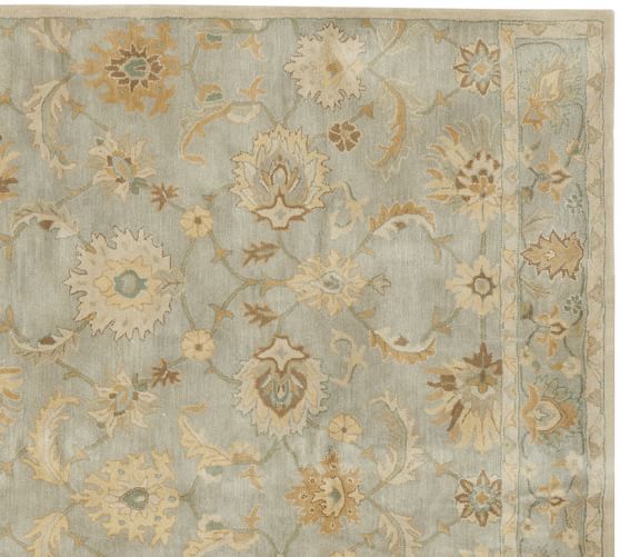 Gabrielle Persian Style Rug Blue Pottery Barn