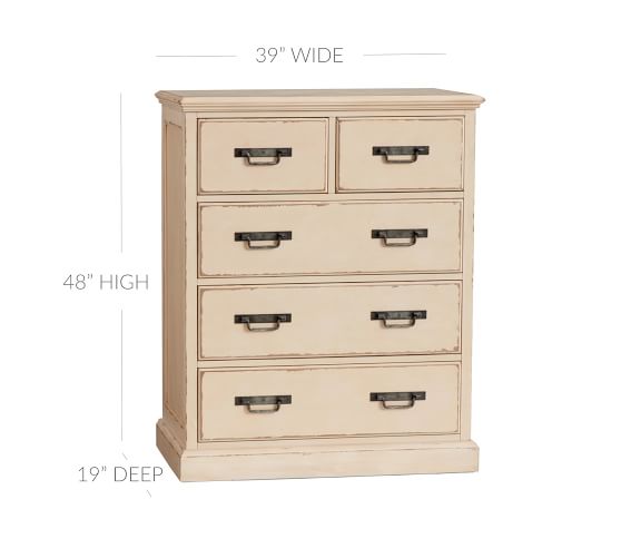 Dover Tall Dresser Pottery Barn