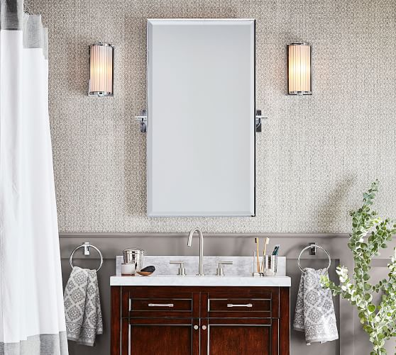 Hewitt Pivot Wall Mirror Pottery Barn Hewitt Pivot Wall Mirror Pottery Barn