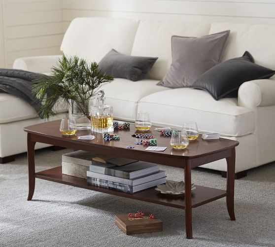 Chloe Rectangular Coffee Table Pottery Barn