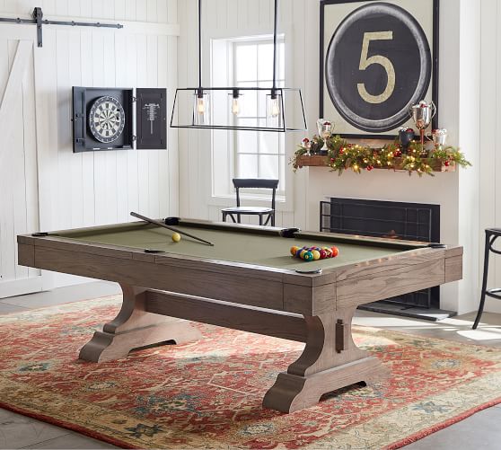 Potomac Pool Table Game Table Pottery Barn