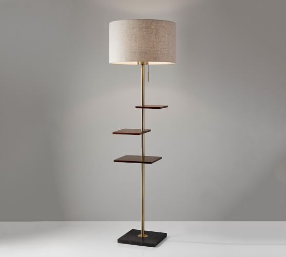 Gracie Shelf Floor Lamp Pottery Barn Gracie Shelf Floor Lamp Pottery Barn