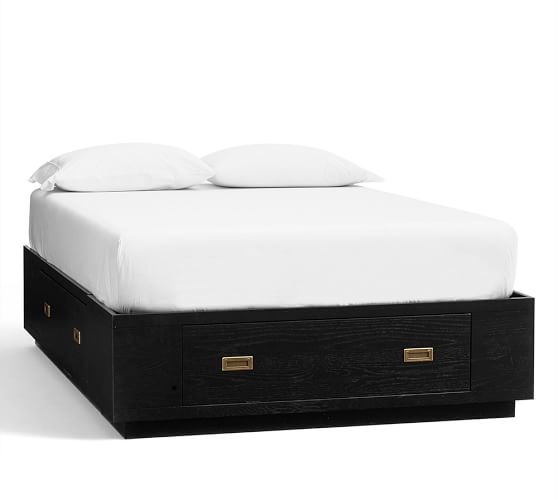 Reynolds Storage Platform Bed Pottery Barn
