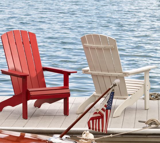 PB Classic Adirondack Chair Pottery Barn