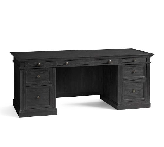 Livingston 75 Executive Desk Pottery Barn Livingston 75 Executive Desk Pottery