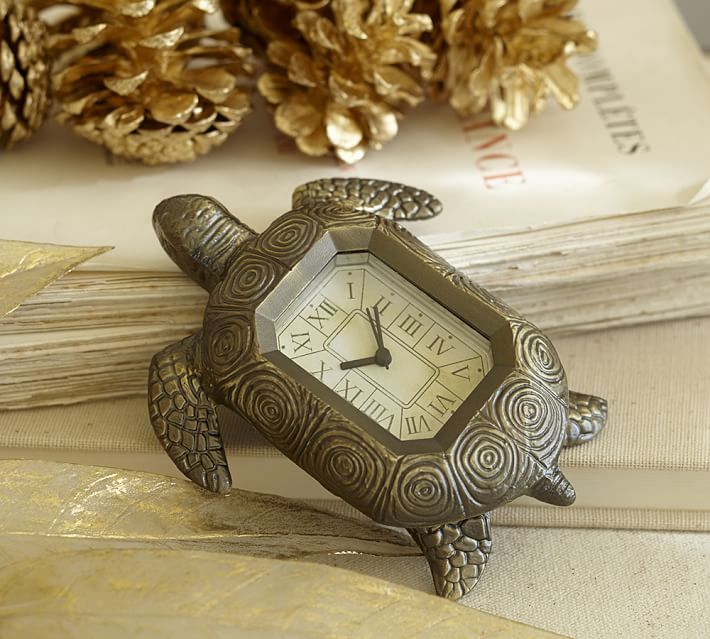 Turtle Clock Pottery Barn