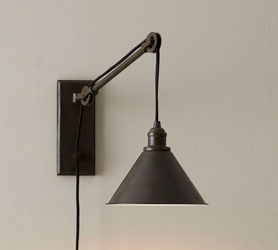 Warren Pulley Sconce Pottery Barn - Pottery Barn Wall Sconces Lighting Warren Pulley Sconce Pottery Barn - Pottery Barn Wall Sconces Lighting