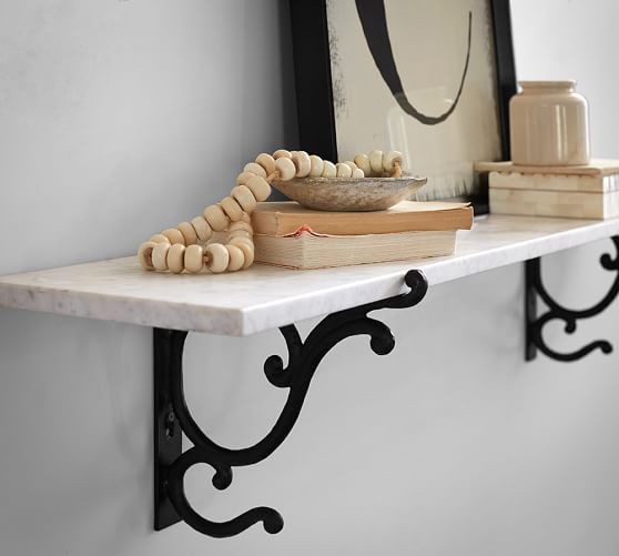 Markham Marble Shelves Pottery Barn Markham Marble Shelves Pottery Barn