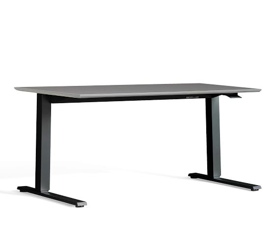 Humanscale Float Sit Stand Desk Black Base Office Desk