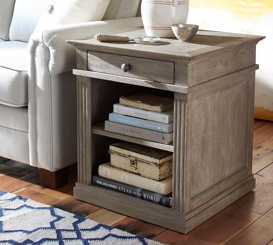 Livingston End Table Pottery Barn Livingston End Table Pottery Barn