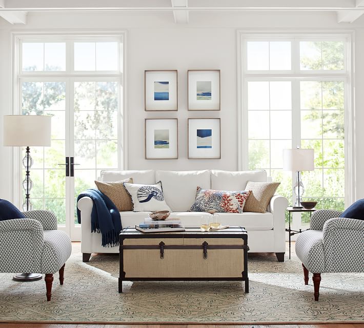 Ludlow Trunk Coffee Table Pottery Barn