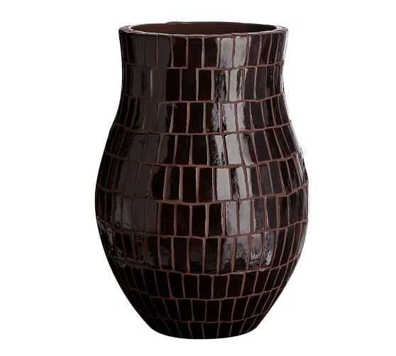 Mosaic Vases Brown Pottery Barn