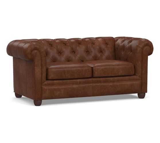 Chesterfield Leather Sofa Pottery Barn Chesterfield Leather Sofa Pottery Barn