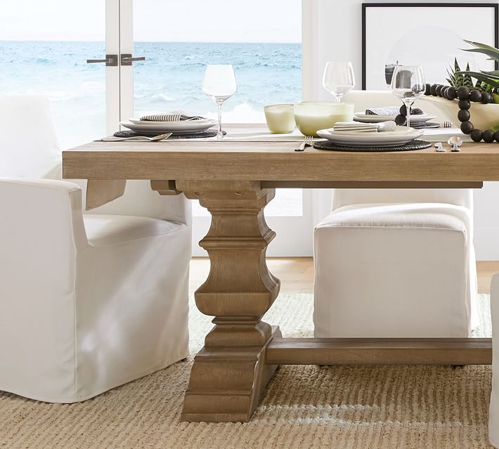 Banks Extending Dining Table - Seadrift | Pottery Barn