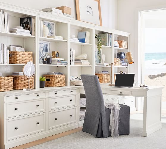 Livingston 175 Peninsula Desk Office Suite Pottery Barn
