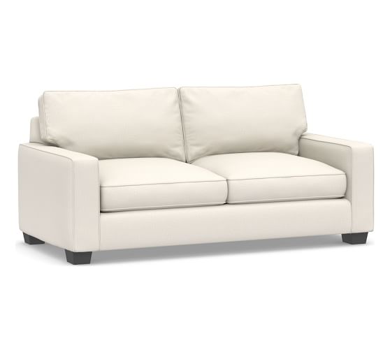Pb Comfort Square Arm Upholstered Deluxe Sleeper Sofa With Memory Pb Comfort Square Arm Upholstered