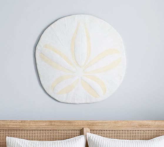 Oversized Sand Dollar Wall Decor Pottery Barn