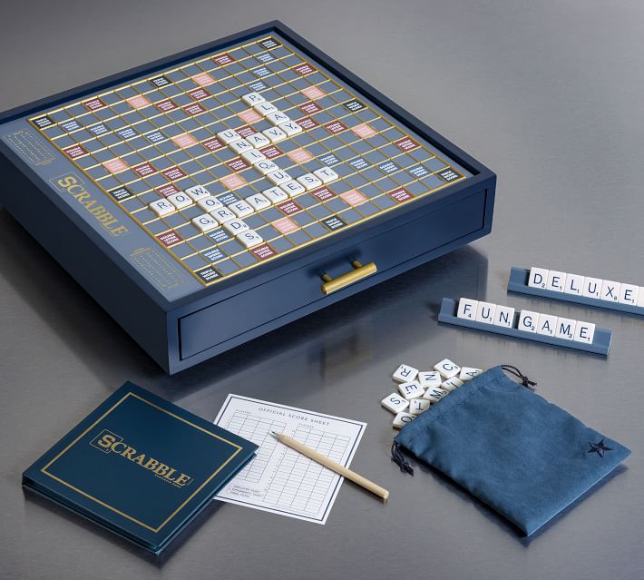 Scrabble Luxe Edition Game Pottery Barn