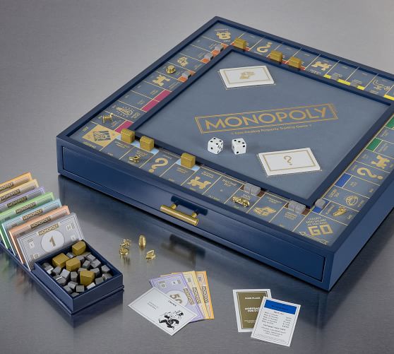 Monopoly Luxe Edition Game Pottery Barn