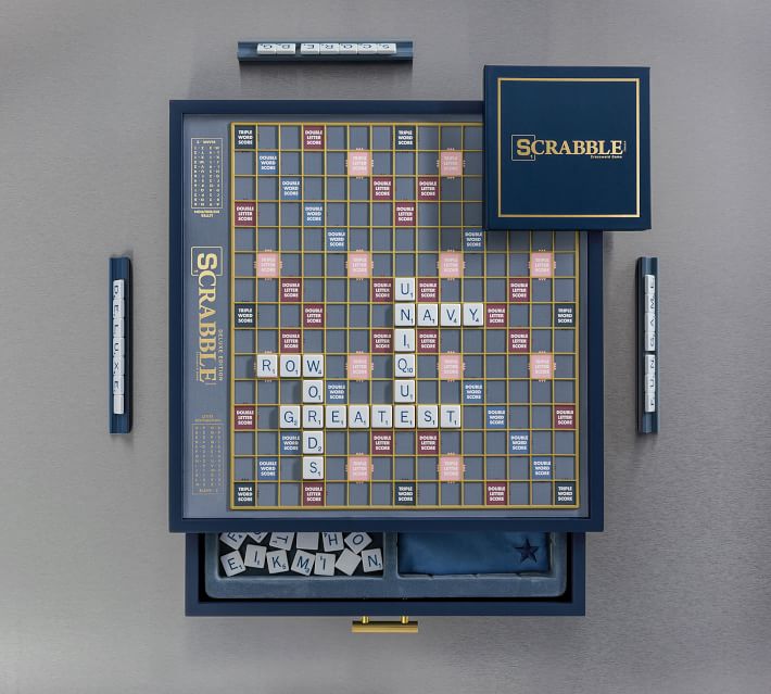 Scrabble Luxe Edition Game Pottery Barn
