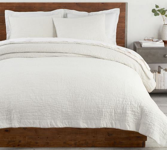 Gray Bedding Pottery Barn