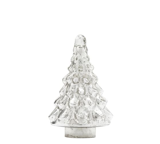 Mercury Glass Trees Pottery Barn