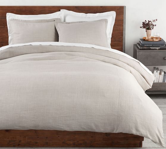 Gray Bedding Pottery Barn