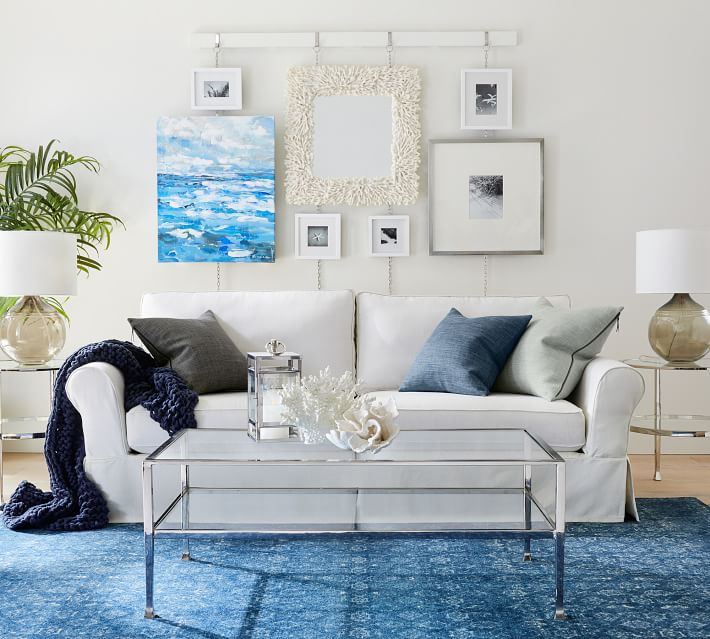 Hanging Picture Frame Rail White Pottery Barn