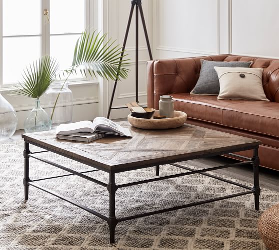 Parquet 46 Square Reclaimed Wood Coffee Table Pottery Barn - Pottery Barn Side Coffee Table Parquet 46 Square Reclaimed Wood Coffee Table Pottery Barn - Pottery Barn Side Coffee Table