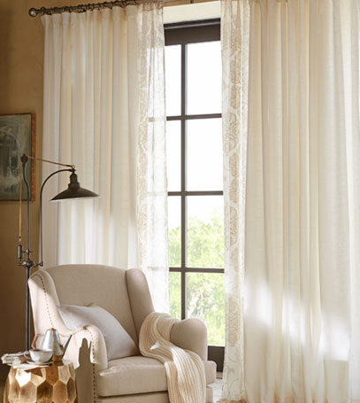 Curtains Amp Drapes Pottery Barn