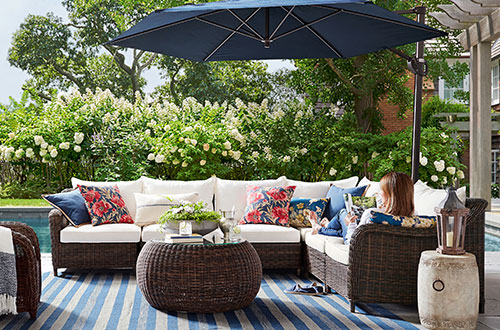 Green Patio Table outdoor collection | pottery barn Green Patio Table outdoor collection | pottery barn