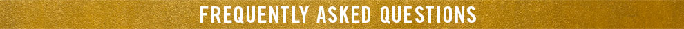 Frequently Asked Questions