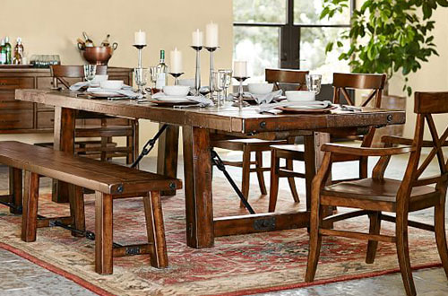 Pbdrs50 Pottery Barn Dining Room Set Group 4829