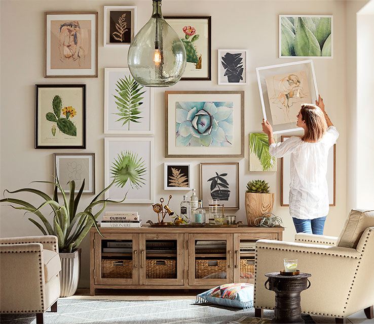 How to Create a Gallery Wall | Pottery Barn