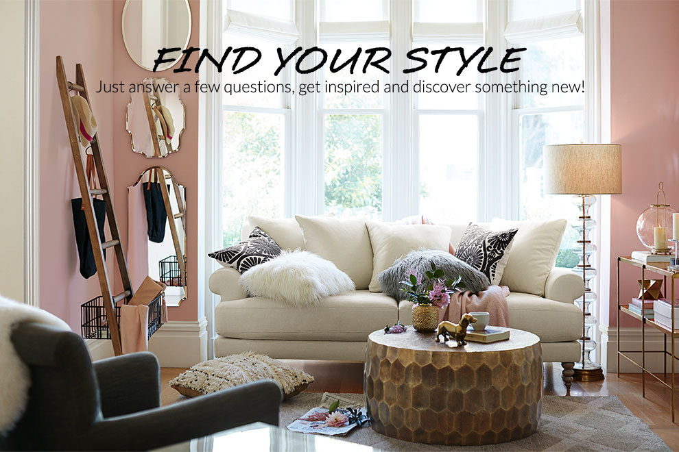 Style Finder Quiz | Pottery Barn Style Finder Quiz | Pottery Barn