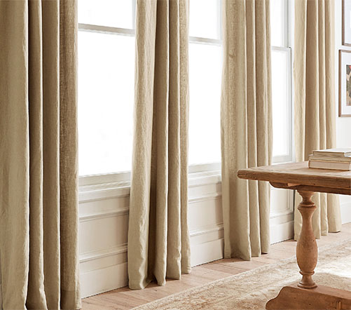 How To Hang A Drape Pottery Barn