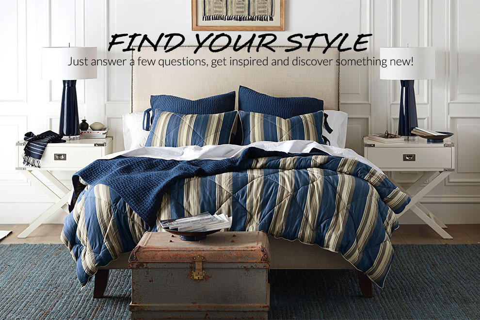Style Finder Quiz Pottery Barn Intro Quiz