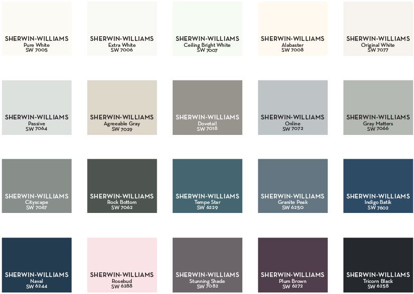 Paint Landing Pottery Barn Fall Winter 2018 Color Palette