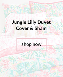 Jungle Lilly Duvet Covet & Sham