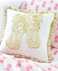 Flamingo Pineapple Pillow