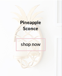 Pineapple Sconce